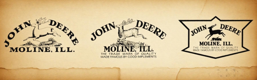 История логотипа John Deere. Часть 1.